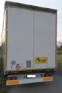 Návěs KRONE SDP 27 mega